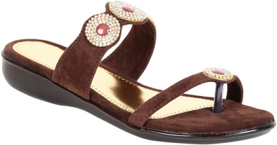 

Adorn Women Brown Wedges