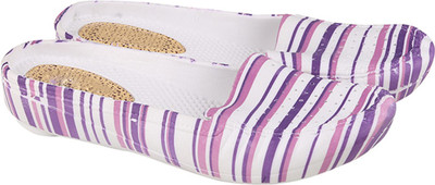 Go India Store Women Purple Flats