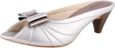 

Exotique Women Silver Heels