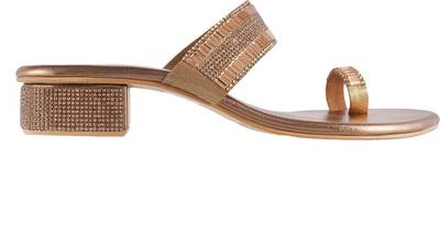 Metro Women 28,ANTIQ-GOLD Heels