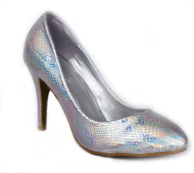 V4Styles Women SILVER Heels