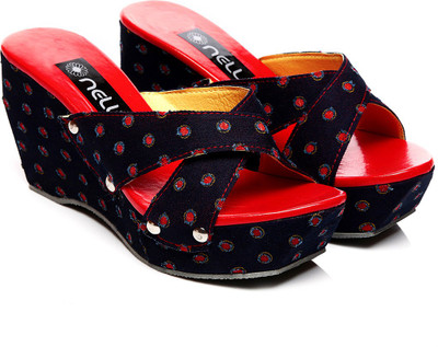 

Nell Women Red Wedges