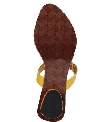 Sapyork Women Yellow Heels