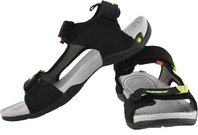

Sparx Men Black Fl. Green Sports Sandals