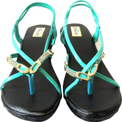 BFM Women Baby Blue Heels