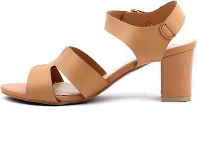 Shuberry Women Tan Heels