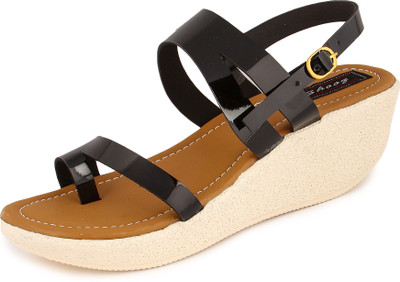 

Shooz Women Black Wedges