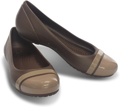 

Crocs Women Brown Flats