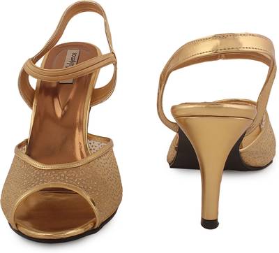 Indulgence Women Gold Heels