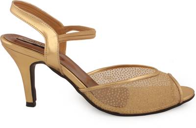 Indulgence Women Gold Heels