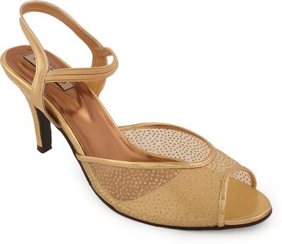 Indulgence Women Gold Heels