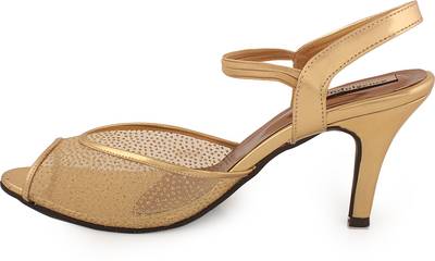 Indulgence Women Gold Heels