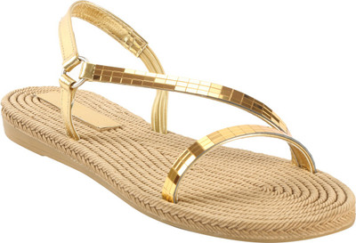 

Zachho Women Gold Flats