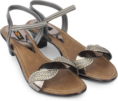 

Shezone Women Grey Heels