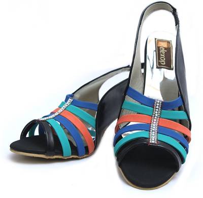 Relexop Women BLACK Heels
