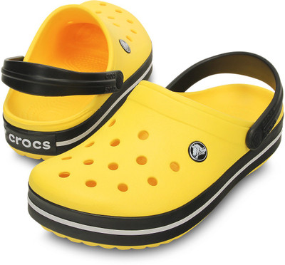 Crocs Women Yellow Clogs