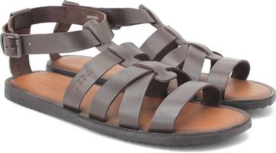 U.S. Polo Assn. Men DARK BROWN Sports Sandals