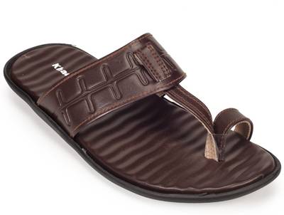 Khadim's Men Black Sandals