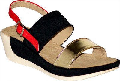 

With The Fashion Women BLACK Wedges