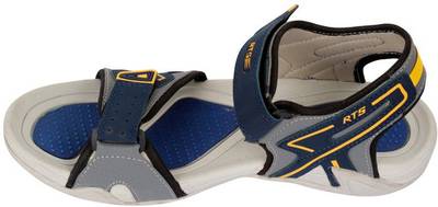 RTS Men Blue/Yellow Sandals