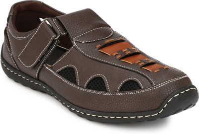 

El Paso Men Brown Sandals