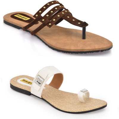 Indirang Women Multicolor Flats
