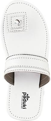 Paduki Men White Sandals
