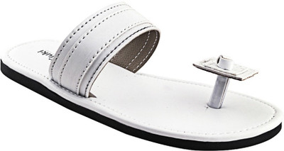 

Paduki Men White Flats