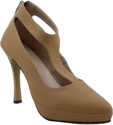 

Adorn Women Beige Heels