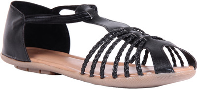 

Adorn Women Black Flats