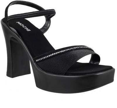 Mochi Women 11,Black Heels