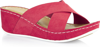 

Tresmode Women Red Wedges