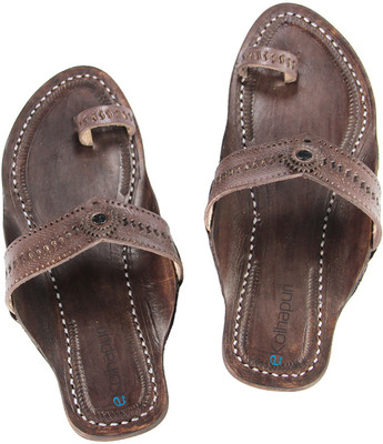 

eKolhapuri Women Brown Flats