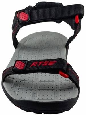 RTS Men Black/Red Sandals