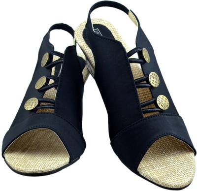 Leatherwood1 Women Black Heels
