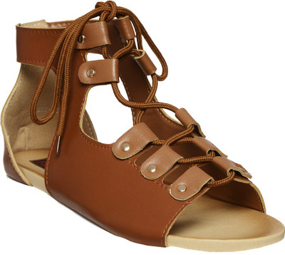 

Flat n Heels Women BROWN Flats