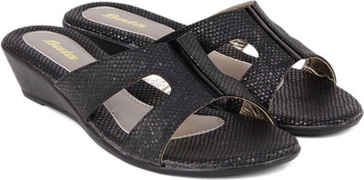 

Bata Women Black Wedges