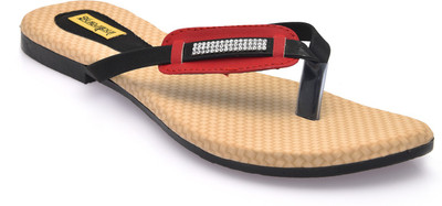 

Indirang Women Black Flats