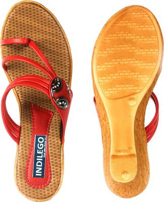 Indilego Women RED Heels