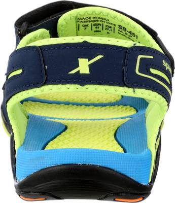 Sparx Men NavyBlue FlourscentGreen Sandals