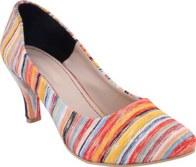 Fadrin Women Yellow Heels
