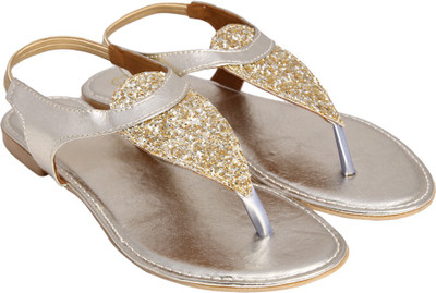 

Jade Women Gold Flats