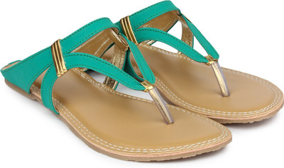 

Shezone Women Green Flats