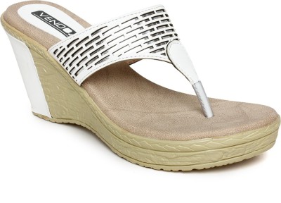 

Vendoz Women White Wedges