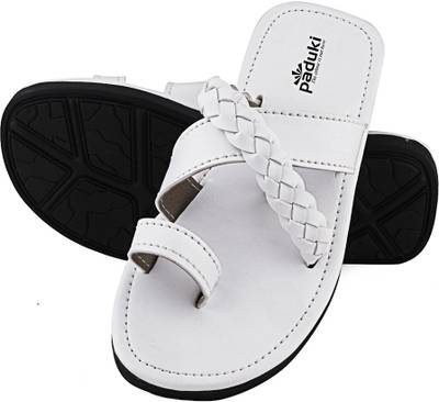 Paduki Men White Sandals