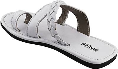 Paduki Men White Sandals