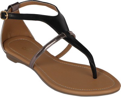 

Flora Women 01, Black Flats