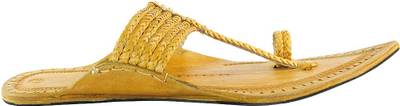 eKolhapuri Men Yellow Sandals