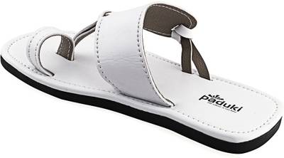 Paduki Men White Sandals
