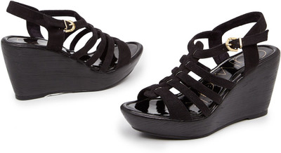 

Catwalk Women Black Wedges